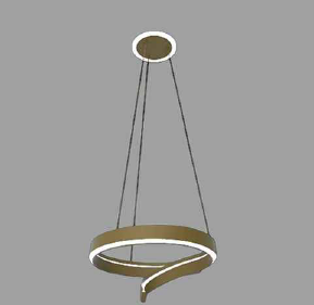 LED Pendelleuchte, DTW, WiZ kompatibel, höhenverstellb.