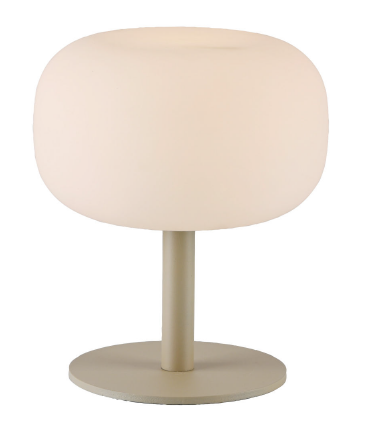 LED Akku Tischl., 3-stufig dimmbar, Macchiato, IP54