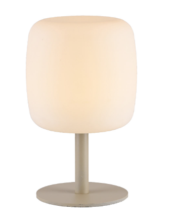 LED Akku Tischleuchte, Tastdimmer, Macchiato, IP54