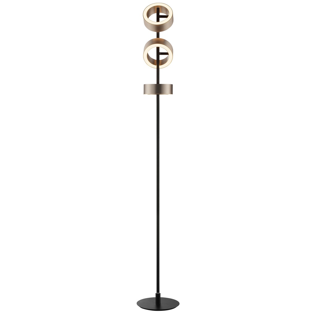 LED Stehleuchte, CCT, Touchdimmer