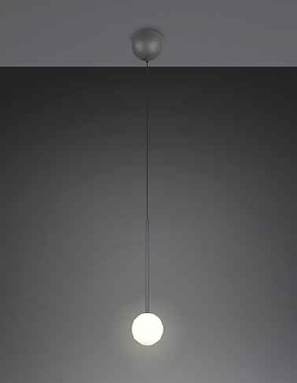 LED Pendelleuchte, Höhe einstellbar, Hakenbefestigung