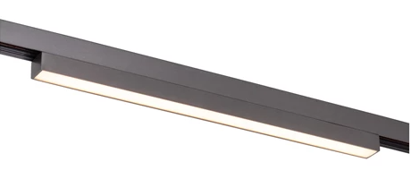 LED Panel, SmartHome, Matt Schwarz-Chrom, dimmbar