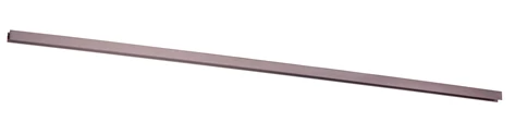 Schiene, 1 Meter, Matt Schwarz-Chrom