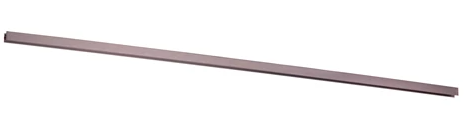 Schiene, 2 Meter, Matt Schwarz-Chrom