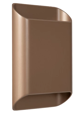 LED Wandleuchte, CCT, IP44, dimmbar, Champagner