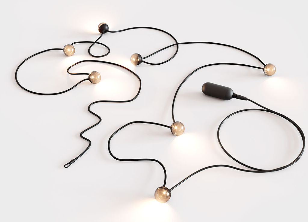 LED Lichterkette, IP65, 3-stufig dimmbar, 10H-100%, 20H-50%, 40H-25%