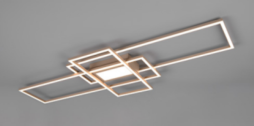 LED Deckenleuchte, Fernbedienung, CCT, Memory, Nachtl.