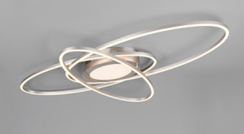 LED Deckenleuchte, Fernbedienung, CCT, Memory, Nachtl.