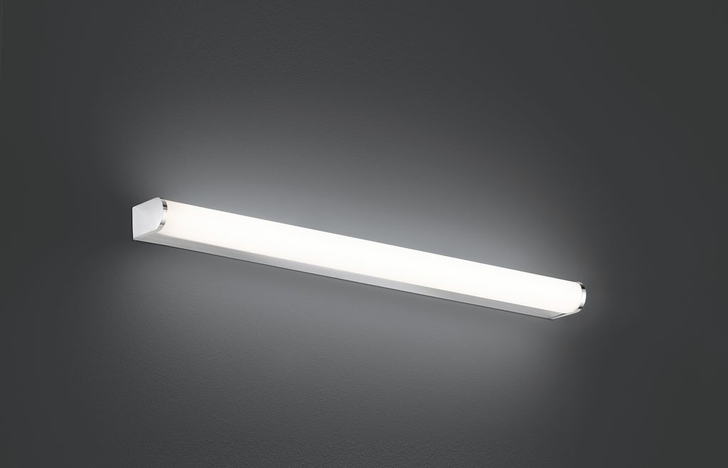 Elegante, Spiegel/ Wandleuchte in Chrom