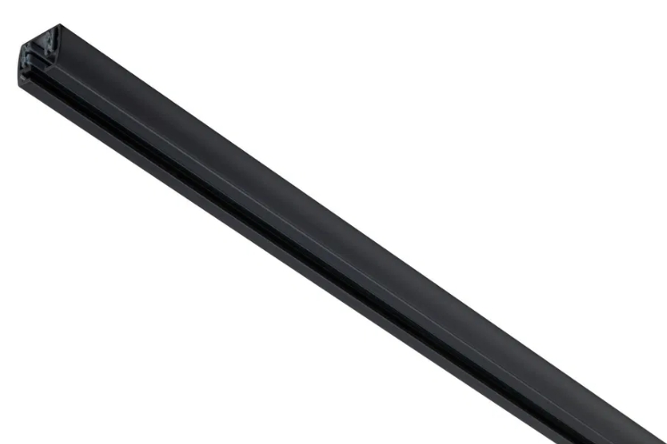 Schiene, 200 cm, Farbe:Schwarz matt