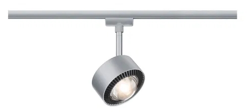 Spot, U-Rail, dimmbar, 1x9 max. 9W, 480lm, 2.700K, Farbe : Chrom matt , Schwarz