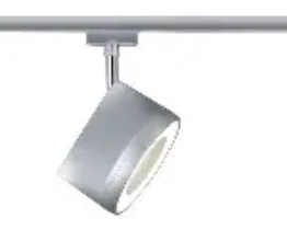 Schienen-Strahler 230V, dimmbar, Farbe: Chrom matt