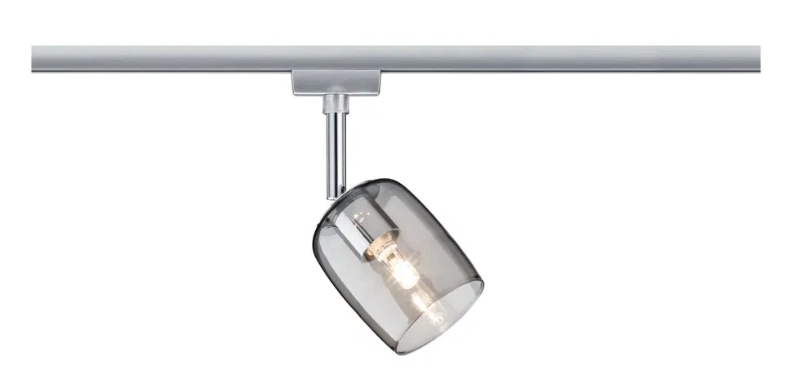 Spotstrahler (Farbe:Chrom matt,Rauchglas)