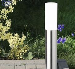 Outdoor Stehleuchte LED, Edelstahl, IP 44