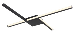 Moderne, schwarze Wandleuchte