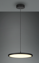 Schwarze LED Pendelleuchte