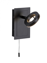 LED Wandleuchte, verstellbar, inkl. Zugschalter, IP44, schwenkbar