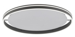 Deckenleuchte, Schwarz, ZigBee fähig, inkl. Fernbedienung