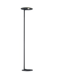 LED Stehleuchte, CRI 90, Schwarz
