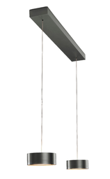 LED Pendelleuchte, Dim to warm, CRI 90, Schwarz