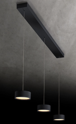 LED Pendelleuchte, Dim to warm, CRI 90, Schwarz