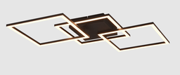 LED Deckenleuchte, Schwarz matt, ZT12