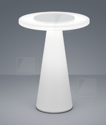 LED Tischleuchte, Weiß matt, Acryldiffusor, dimmbar