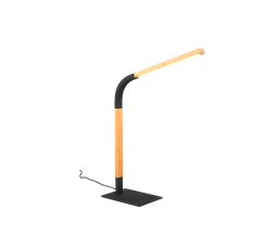 LED Tischleuchte, SwitchDim 4 fach, Farbe = schwarz, Holz