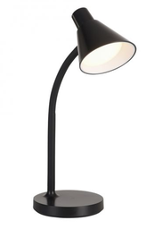 LED Tischleuchte, Schwarz, schwenkbar