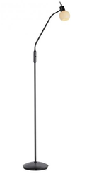 Stehleuchte, schwenkbar, Schwarz