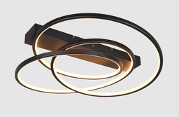 LED Deckenleuchte, SwitchDim, CCT, Schwarz matt, ZT2