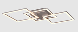 LED Deckenleuchte, schwenkbar, Titanfarben, ZT12