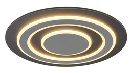 LED Deckenleuchte, Anthrazit gebürstet, ZT1