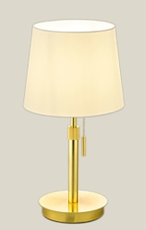 Tischleuchte, höhenverstellbar, Zugschalter, E27