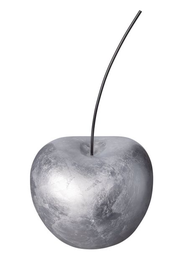 Dekorationsobjekt, &quot;Kirsche&quot;, Silber