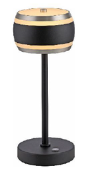 LED Akku-Tischleuchte, schwarz, CCT, dimmbar