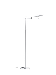 LED Stehleuchte, CCT, dimmbar, CRI 90+, schwenkbar, höhenverstellbar