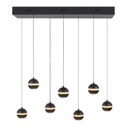 LED Pendelleuchte, 3-Stufen dimmbar, höhenverstellbar