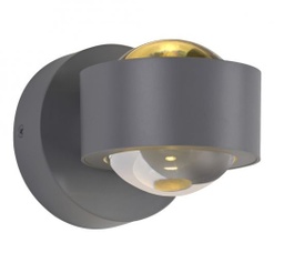 LED Wandleuchte, Silber