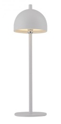 LED Akku Tischleuchte, Weiß, IP54, Touchdimmer, Memory