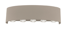 LED Wandleuchte, IP54, Sandfarben, ZT3