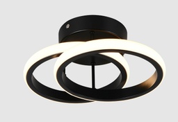 LED Deckenleuchte, schwarz