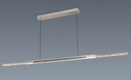 LED Pendell., Tastdimmer, CCT, CRI 90+, höhenverst., getr. schaltbar