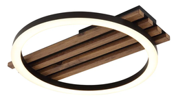 LED Deckenleuchte, Holzoptik