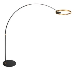 LED Stehleuchte, dimmbar per Fußschalter, CCT, schwenkbar