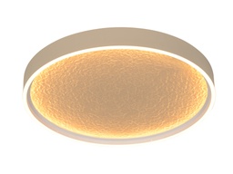 LED Deckenleuchte, 3-Stufen dimmbar, Sandfarben