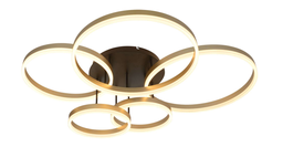 LED Deckenleuchte, 3-Stufen dimmbar, Backlight