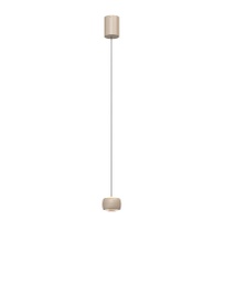 LED Pendelleuchte, Sandfarben