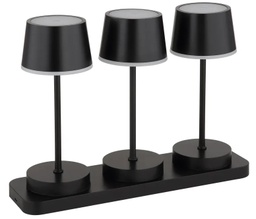 LED Tischleuchte, RGB, Touchdimmer, Fernbedienung, IP54, 6H