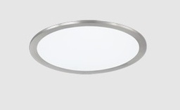 LED Deckenleuchte, dimmbar, Silberfarben